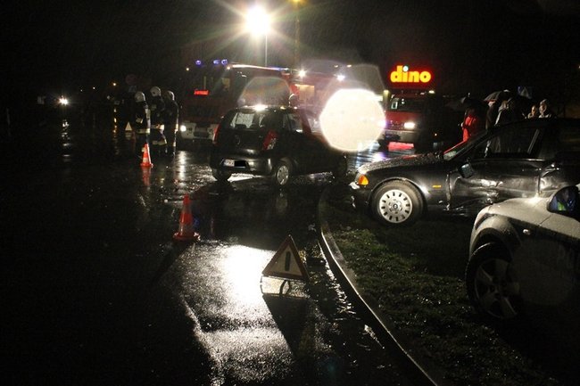 Powinien przepuścić kierującą - zdjęcia