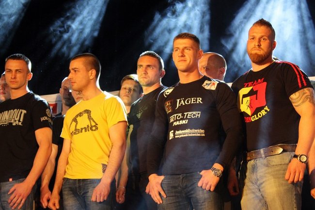 Pewni siebie przed galą - zdjęcia