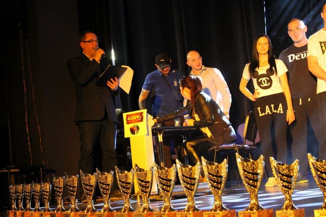 Pewni siebie przed galą - zdjęcia