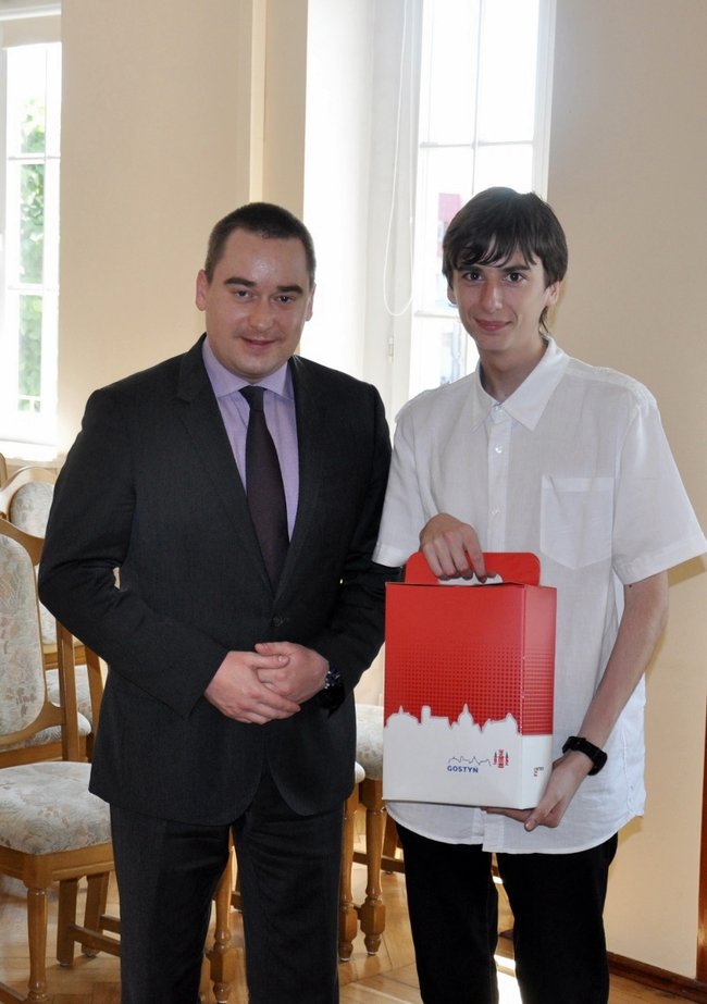 Docenieni przez burmistrza - zdjęcia