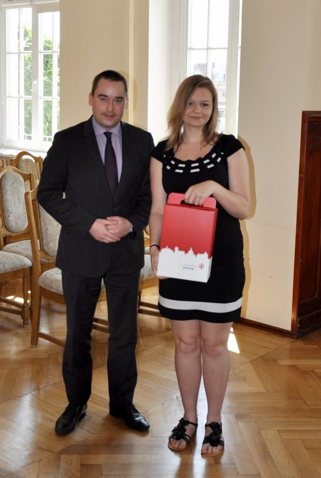 Docenieni przez burmistrza - zdjęcia