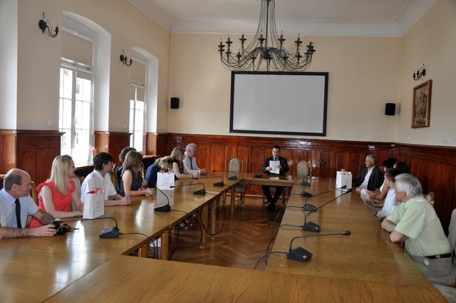 Docenieni przez burmistrza - zdjęcia