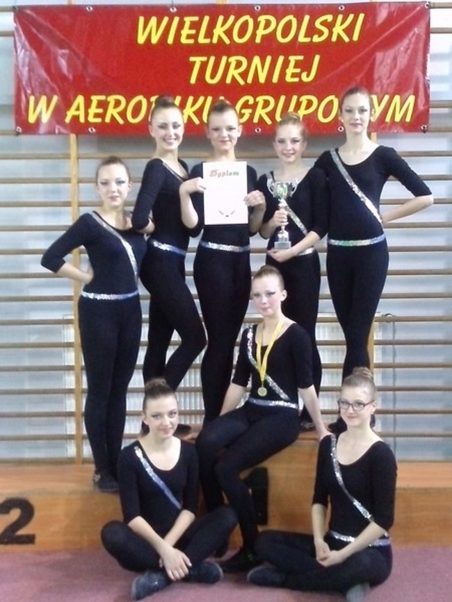 Mistrzynie aerobiku z Gostynia - zdjęcia
