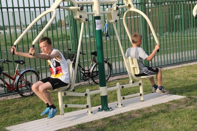 Park fitness w Poniecu - zdjęcia