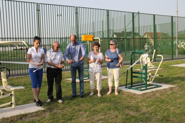 Park fitness w Poniecu - zdjęcia
