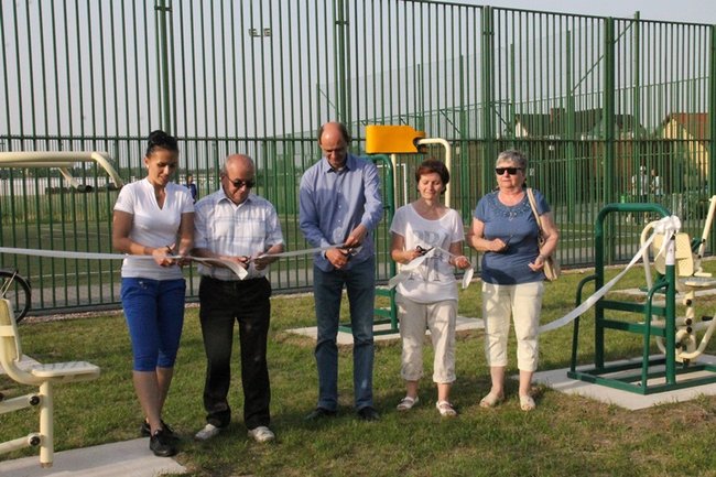 Park fitness w Poniecu - zdjęcia