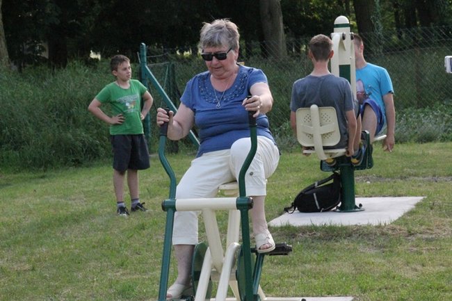 Park fitness w Poniecu - zdjęcia