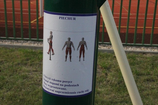 Park fitness w Poniecu - zdjęcia