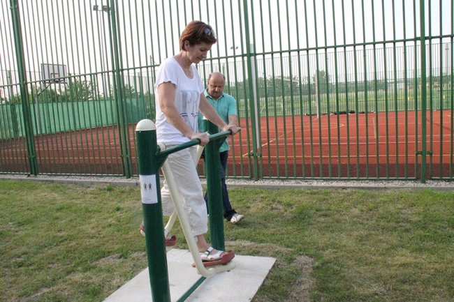 Park fitness w Poniecu - zdjęcia