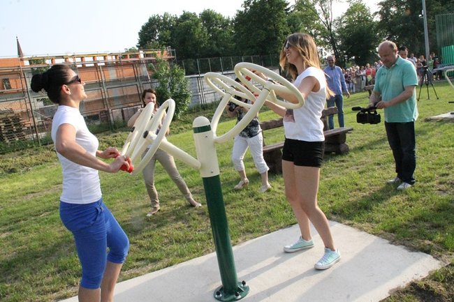 Park fitness w Poniecu - zdjęcia