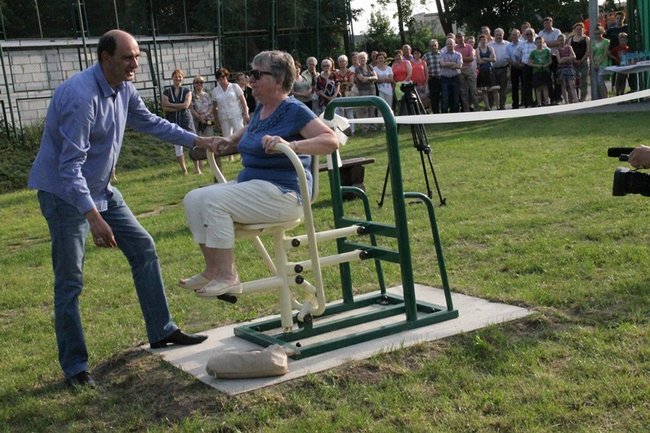 Park fitness w Poniecu - zdjęcia