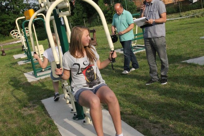 Park fitness w Poniecu - zdjęcia