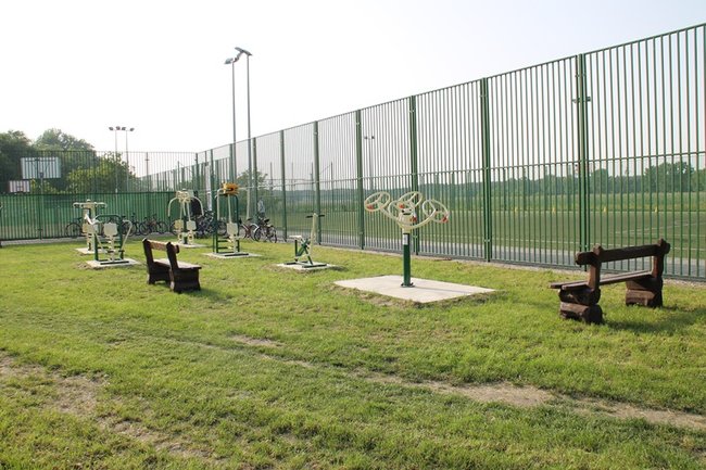 Park fitness w Poniecu - zdjęcia