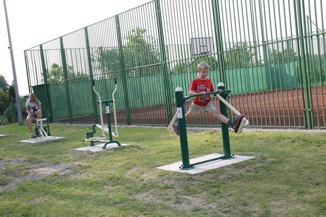 Park fitness w Poniecu - zdjęcia