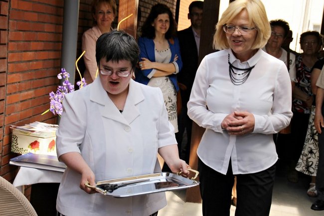 Wielka radość z windy - zdjęcia