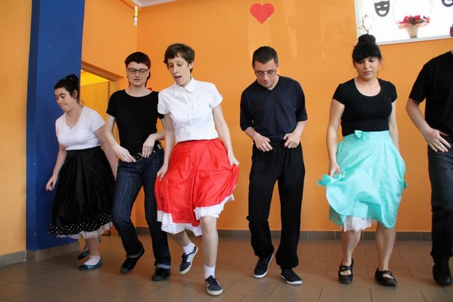 Wielka radość z windy - zdjęcia