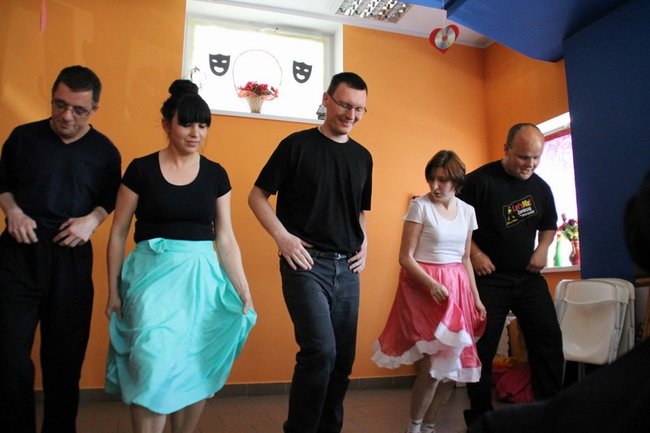 Wielka radość z windy - zdjęcia