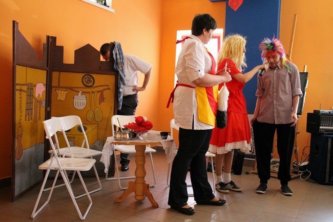 Wielka radość z windy - zdjęcia