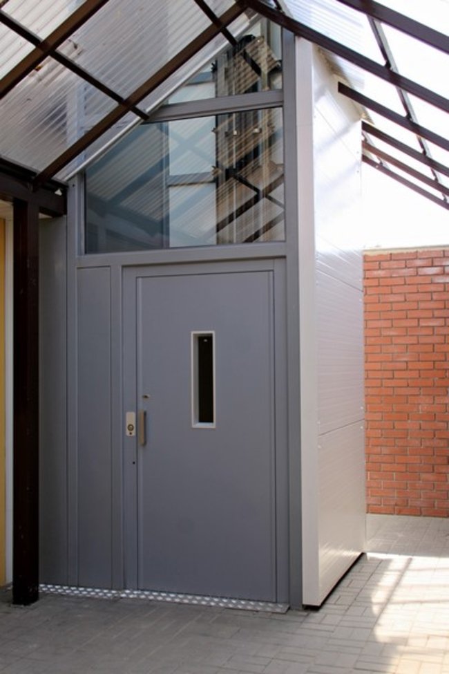 Wielka radość z windy - zdjęcia