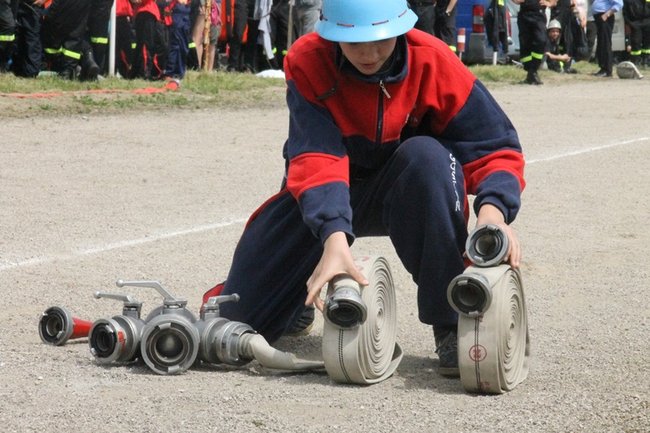 Testowali swoją sprawność - zdjęcia