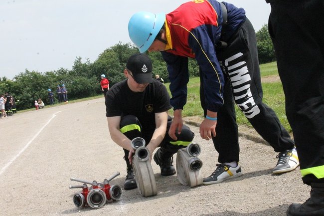 Testowali swoją sprawność - zdjęcia