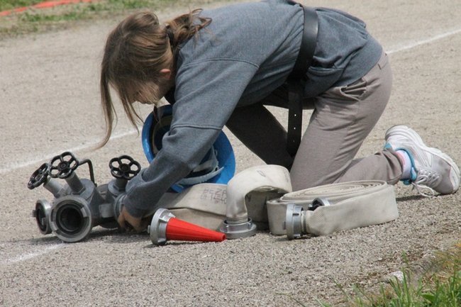 Testowali swoją sprawność - zdjęcia