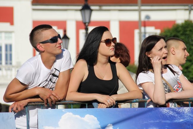 Ekstremalne emocje na rynku - fotorelacja