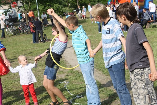 Dzieci opanowały przystań - zdjęcia