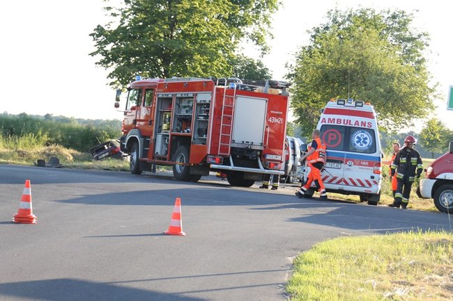 Zderzyły się dwie osobówki - zdjęcia
