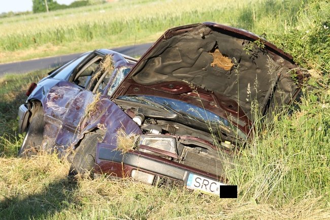 Zderzyły się dwie osobówki - zdjęcia