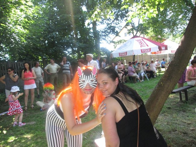 Klaun rozbawił wszystkich - zdjęcia