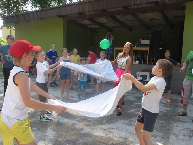 Klaun rozbawił wszystkich - zdjęcia