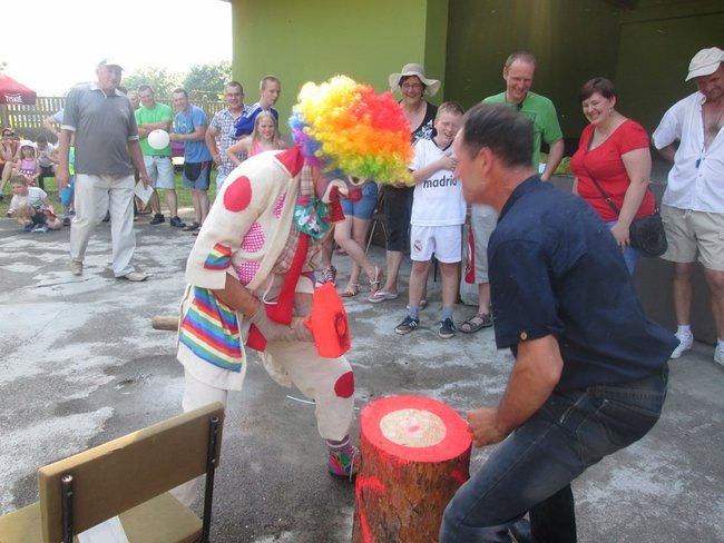 Klaun rozbawił wszystkich - zdjęcia