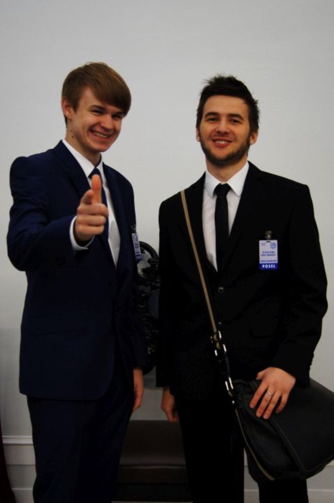 Gostynianin na sejmowej mównicy -zdjęcia