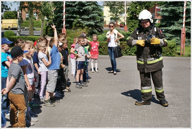 Przedszkolaki w remizie - zdjęcia