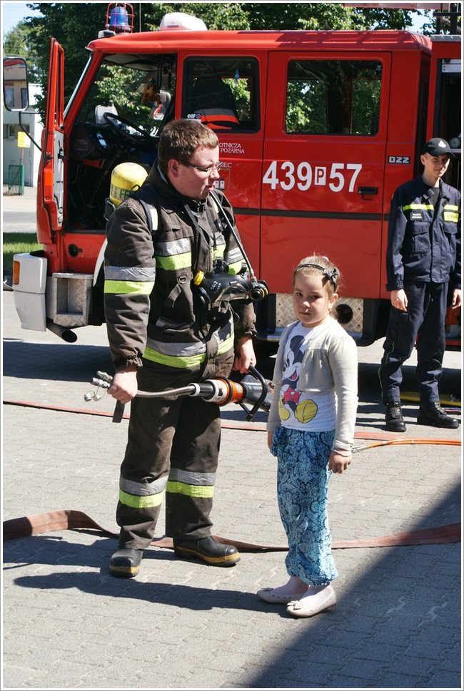Przedszkolaki w remizie - zdjęcia