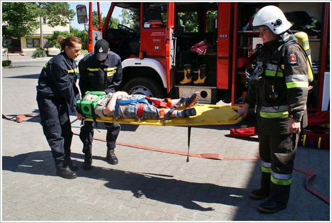 Przedszkolaki w remizie - zdjęcia