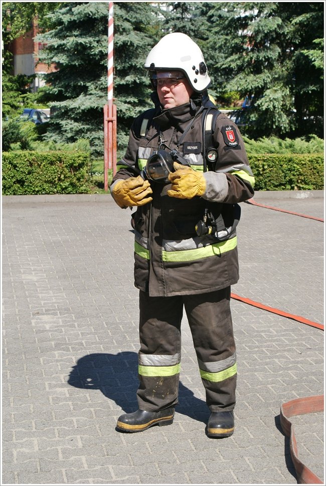 Przedszkolaki w remizie - zdjęcia