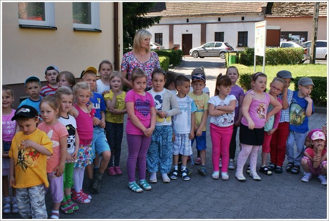 Przedszkolaki w remizie - zdjęcia