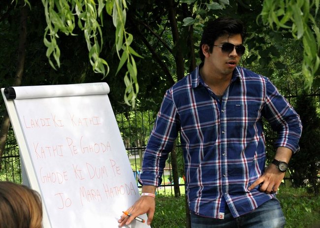 Lekcja w indyjskim stylu - zdjęcia