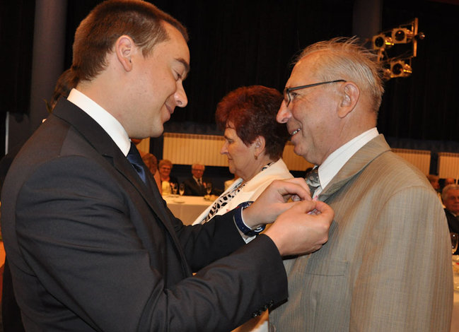 Medale na złote gody - zdjęcia