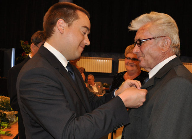 Medale na złote gody - zdjęcia