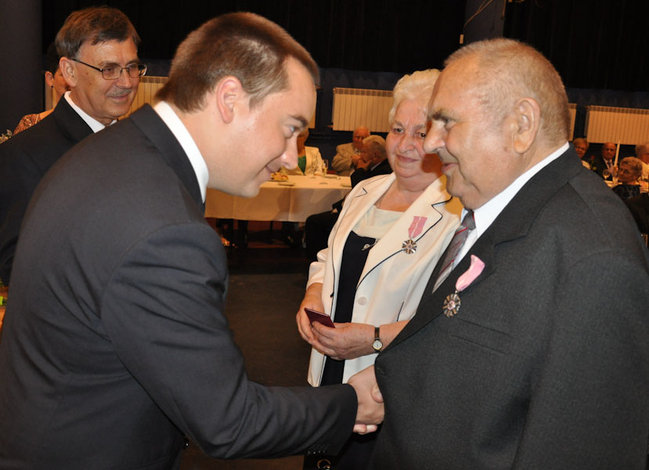 Medale na złote gody - zdjęcia