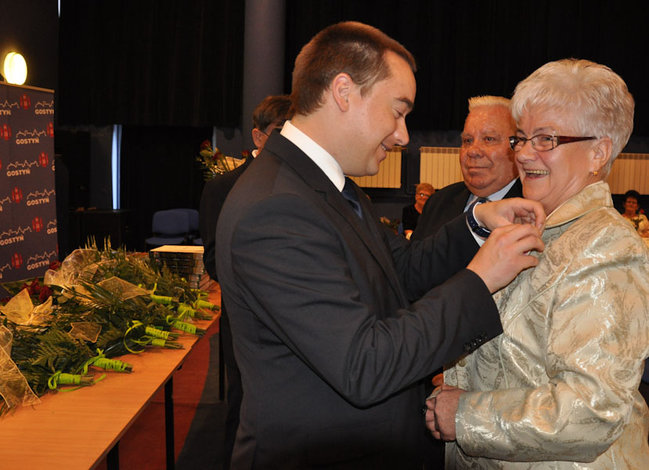 Medale na złote gody - zdjęcia