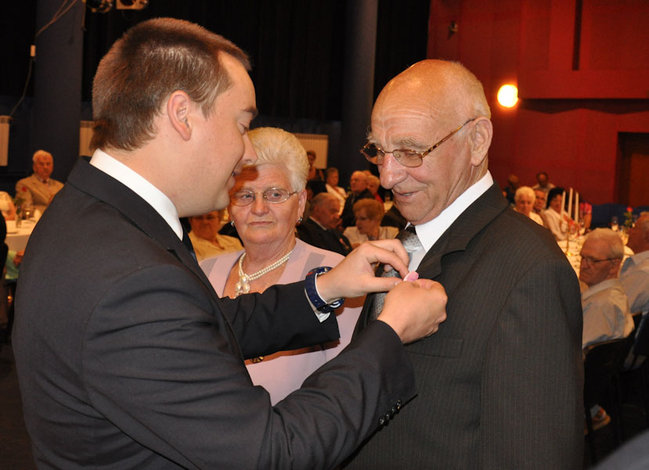 Medale na złote gody - zdjęcia