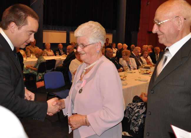 Medale na złote gody - zdjęcia