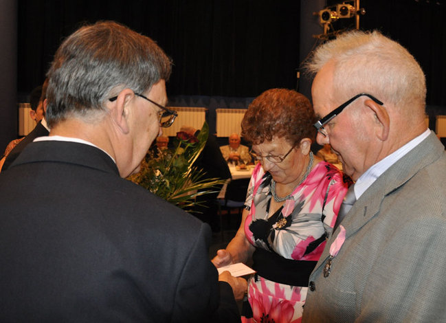 Medale na złote gody - zdjęcia