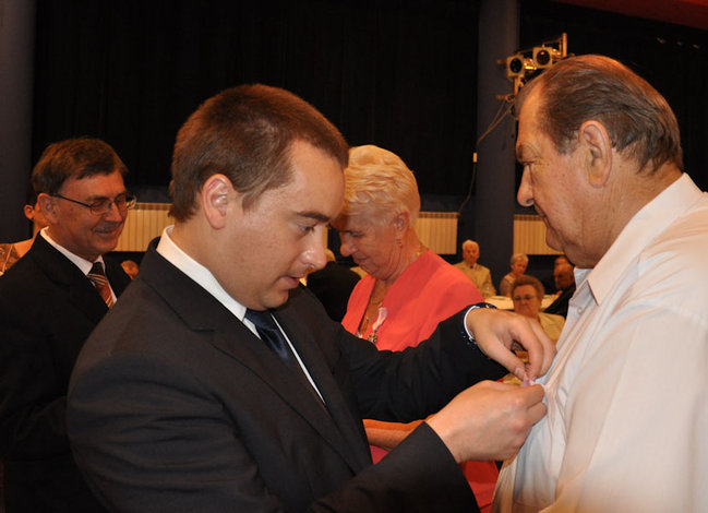 Medale na złote gody - zdjęcia