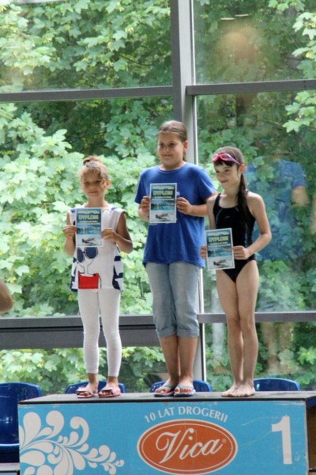 Na progu pływackiej kariery - zdjęcia
