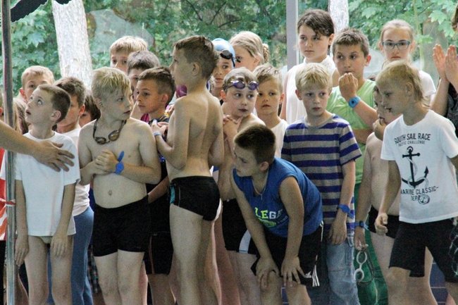Na progu pływackiej kariery - zdjęcia